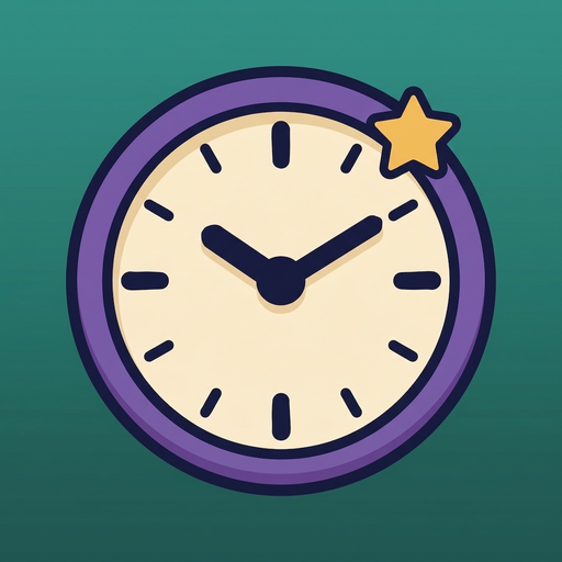 KlokWijs · Leer Klokkijken app icon
