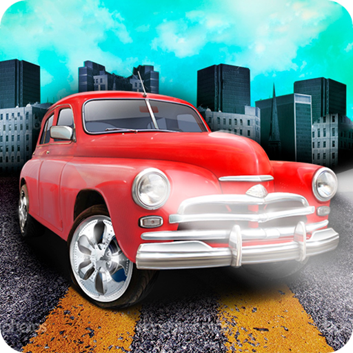 Simulator Driver Retro Car 3D app icon