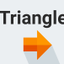 Triangle TV icon