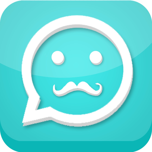 Great Stickers for WhatsApp, Viber, Line, Tango, Snapchat, Kik & WeChat Messengers - FREE Edition app icon