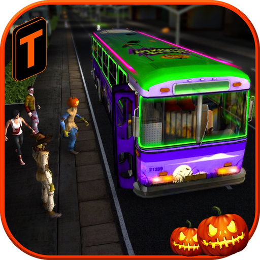 Halloween Party Bus Driver 3D app icon