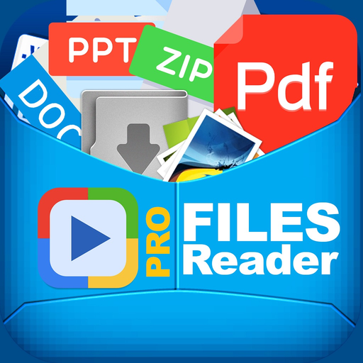 Docs PDF Opener Zip Files compress & unzip Rar new app icon