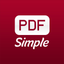 Simple PDF Reader App icon