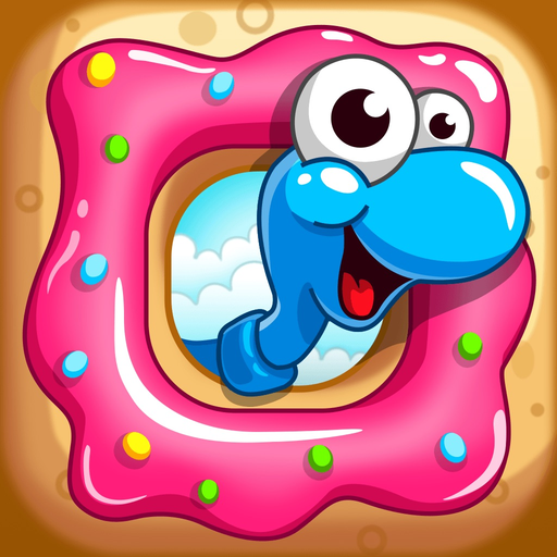 Sugar Worms: Match & Blast! app icon