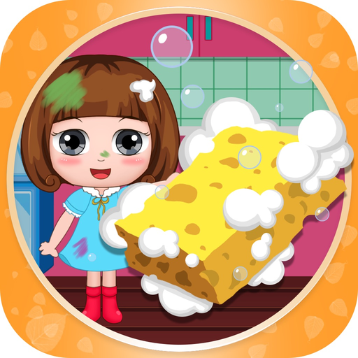 Bella mop the room floor game app icon