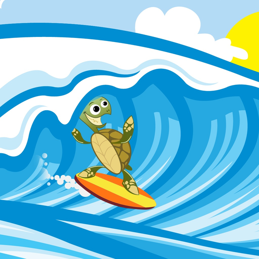 Surf Kelly the Turtle app icon