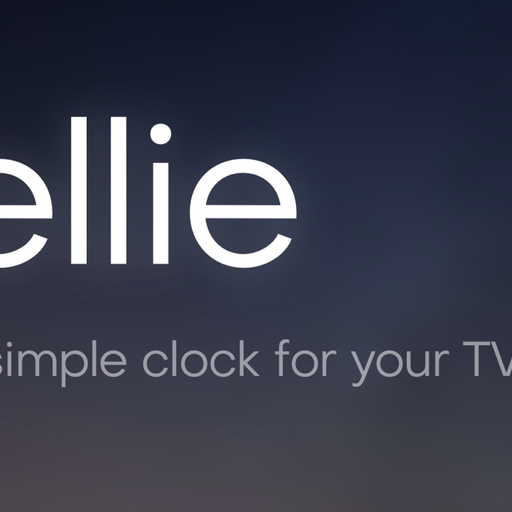 Ellie - A Beautiful TV Clock app icon