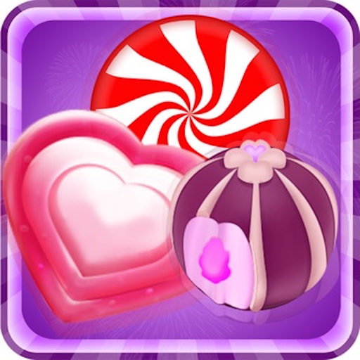 Sugar Sweet Crunch - Race and Match 3 Puzzle Blast game app icon