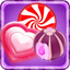 Sugar Sweet Crunch - Race and Match 3 Puzzle Blast game icon