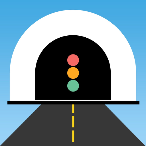 Stengt tunnel app icon