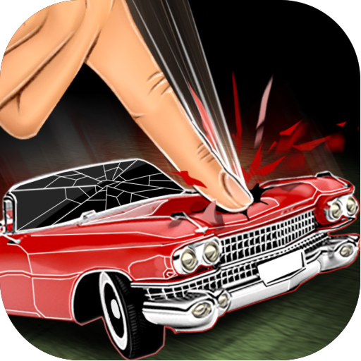 Simulator Crash Retro Car 3D app icon
