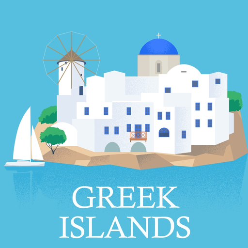 Greek Islands Travel Guide app icon
