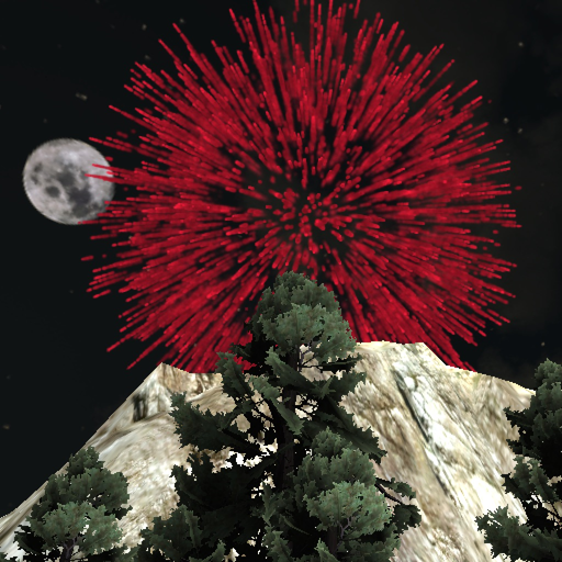 Fireworks Tap 2 VR Free app icon