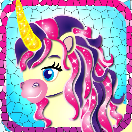 PONY Coloring Pages with Christmas Raz for my Little Girls and Kids app icon