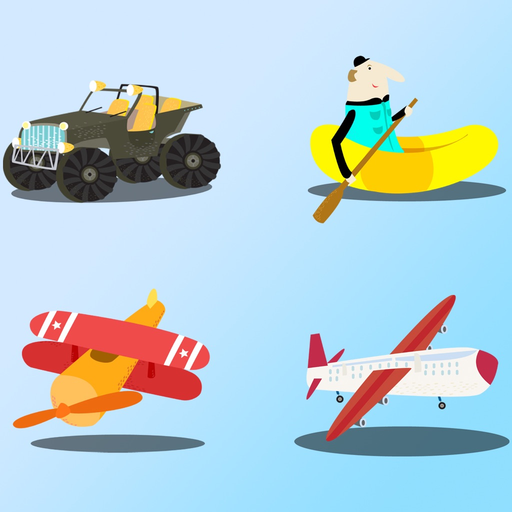 Word Match - names of vehicles app icon