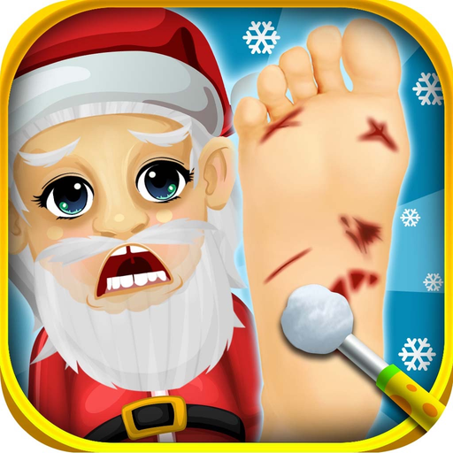 Christmas Foot Spa Doctor - little santa baby salon kids games for boys & girls! app icon