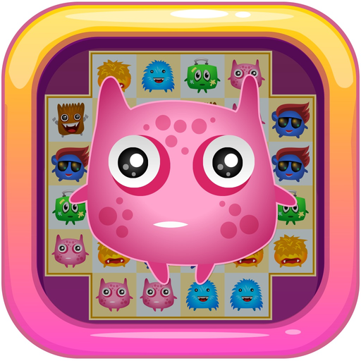 Monster Busters: Match 3 Puzzle FREE Game app icon