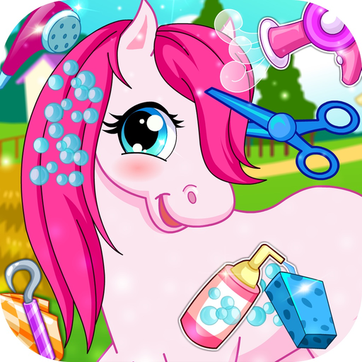 Horse Games Pet Care Salon app icon