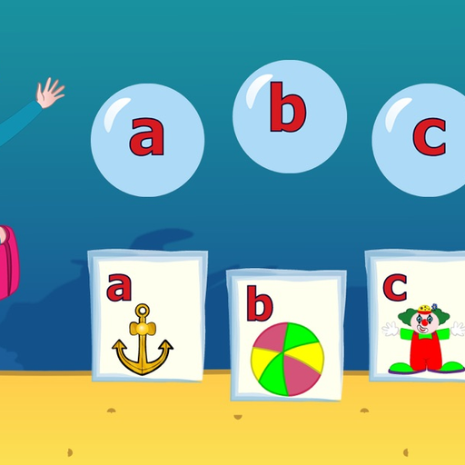 Letters en klanken leren lezen met Juf Jannie app icon