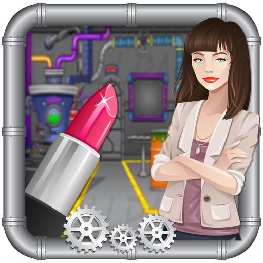 Lipstick Factory – A lipstick design studio & packing simulator game app icon