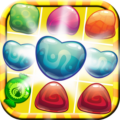 Sweet Candy Fruit Jelly Blast : Match 3 Free Game app icon