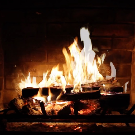 Cozy Fireplace for your TV – perfect for cold long winter nights and meditation app icon