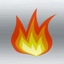 Fireplace live HD TV: Relax with romantic flames & soothing sounds icon