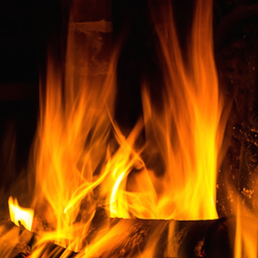 Fireplace on TV app icon