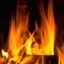 Fireplace on TV icon