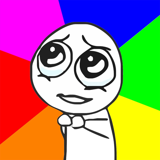 Simple Meme Creator - Memes Face Sticker Generator with Photo Text Editor App app icon