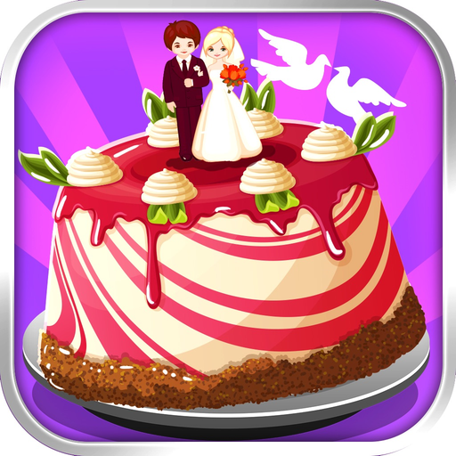 Wedding Cake Food Maker Salon - Fun School Lunch Candy Dessert Making Games for Kids! app icon