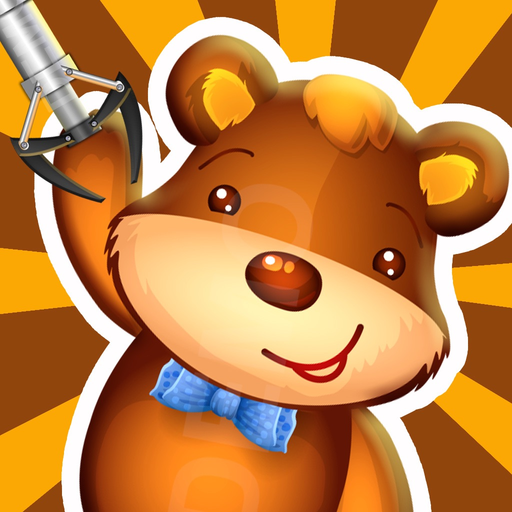 Animal Toy Prize Claw Machine : Puzzle Free Fun Game  for kids app icon