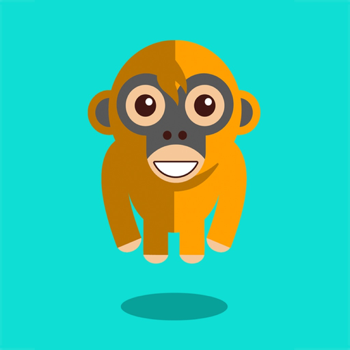 Bouncy colors - turn and jump app icon