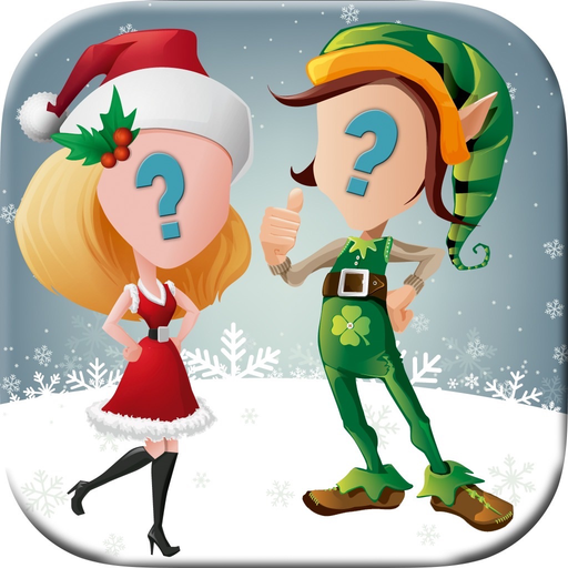 Merry Christmas Face Editor app icon