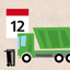 Abfall Halver icon