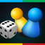 LUDO, family board game icon