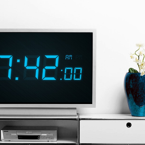 Digital Timepiece – A Beautiful Retro Future LED Clock app icon