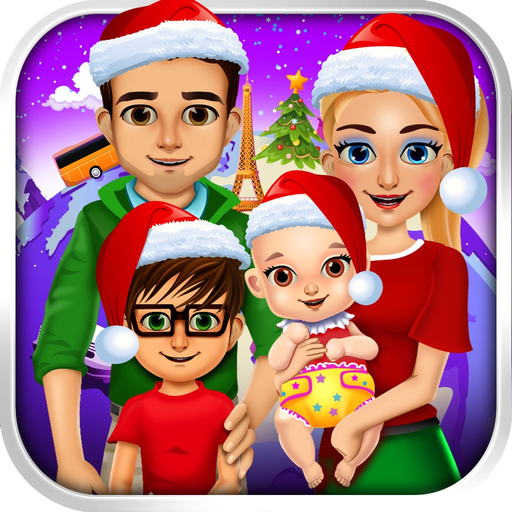 Little Christmas Santa Vacation Salon - baby xmas doctor spa games! app icon