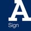 Aareal Sign icon