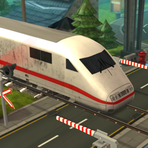Railroad Crossing Game app icon