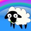 Baby discovers animals on TV icon
