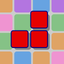 Wipe3 - fit to merge 3 color blocks icon