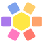 Fill Grid Square & Hexagon blocks fever hex puzzle icon