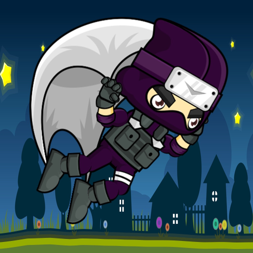 Amazing Baby Clumsy Ninja Run : 2D Free Game app icon