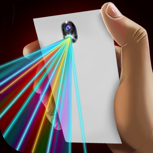 Laser 100 Beams Fun Joke app icon