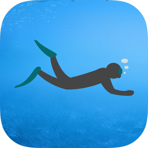 Apnea Deep Sea Coach & Pranayama Diving Breathing app icon
