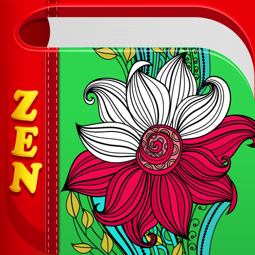 Zen Coloring Book for Adults app icon