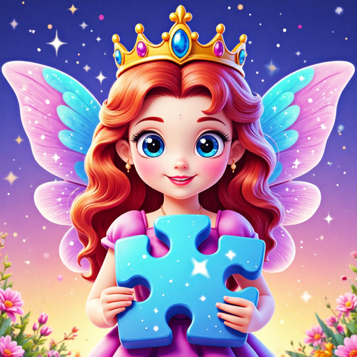 Princess Fairy Puzzle for Kids app icon