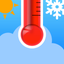 Widget Thermometer ext room icon