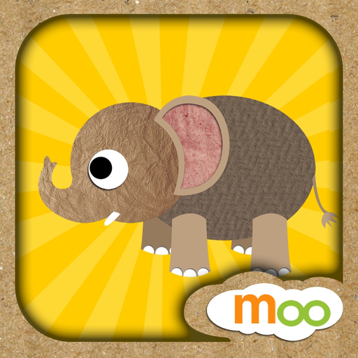 Zoo Animals - Animal Sounds, Puzzles and Activities for Toddlers and Preschool Kids by Moo Moo Lab app icon